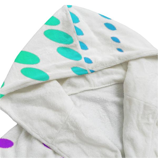 Bunter Bademantel Chiquito aus Flanell – flauschig & farbenfroh, Größen S–2XL